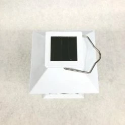 Something Blue SOLAR Lantern Plastic/LED Warm White Size 11"x5.5"x5.5" LANTERNS/BIRDCAGES