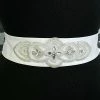 Something Blue White Size One Size Beaded BELTS