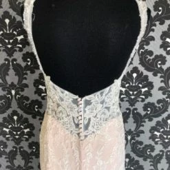 Something Blue WEDDING DRESSES Stella York 6371 SHANNON Wedding Dress Lace Ivory Size 10 Sheath "PRICED AS IS" 9 Something Blue WEDDING DRESSES Stella York 6371 SHANNON Wedding Dress Lace Ivory Size 10 Sheath