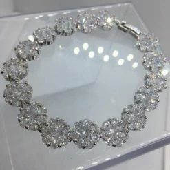 Something Blue Wedding NEW ARRIVALS Silver Diamond Bracelet