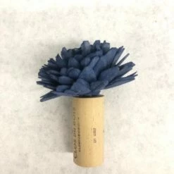 Something Blue Sola Flowers Place Card Holder Sola Flowers/Cork Navy Size 30ct FLORAL