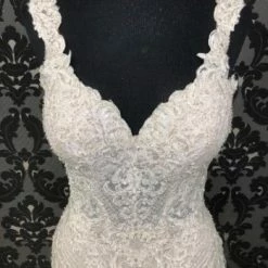Something Blue WEDDING DRESSES Martina Liana 904 Wedding Dress Beaded Lace/Tulle AS IS DISCOLORED SEQUINS 8 Something Blue WEDDING DRESSES Martina Liana 904 Wedding Dress Beaded Lace/Tulle AS IS DISCOLORED SEQUINS
