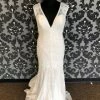 Something Blue Wilderly Bride F181 Size 18 Ivory Lace V-neck Fit & Flare