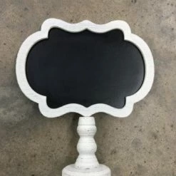 Something Blue Wedding Hobby Lobby Chalkboard Wood Whitewash Size 11.75"x13.25" SIGNS DECOR