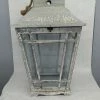Something Blue DECOR Lantern Size 24"x13" Wood Gray LANTERNS/BIRDCAGES