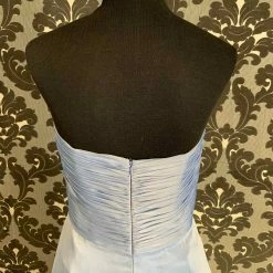 Something Blue Belsoie L3002 Formal Chiffon Sky Blue Size 10 FORMAL DRESSES