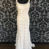 Something Blue Wedding Allure Bridal 9170 Women's Wedding Dress Lace Gold/Ivory Size 12 WEDDING DRESSES