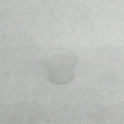 Something Blue Tea Light Holder Size 1.75" Glass Frosted CANDLES