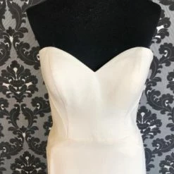 Something Blue WEDDING DRESSES Essense Of Australia ESTHER D2256 Women's Wedding Dress Bengaline Ivory