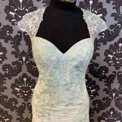 Something Blue Cameron Blake 119651 Formal Chiffon Water Size 12 FORMAL DRESSES