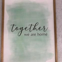 Something Blue Ashland Sign Wood Mint/White/Black Size 13.5"x19.5" SIGNS