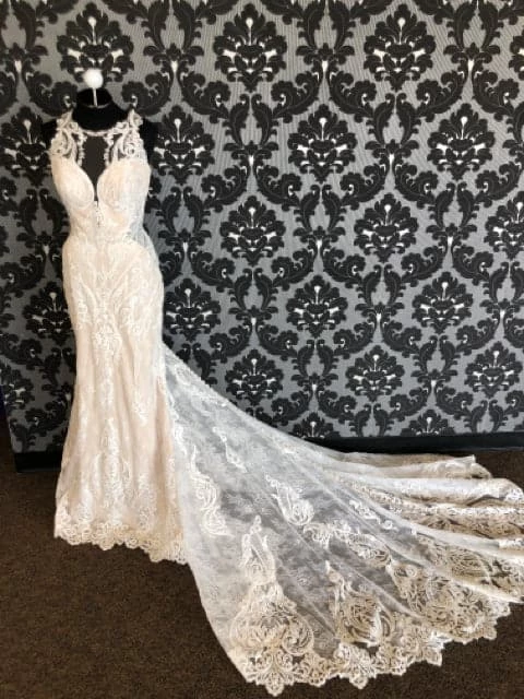 Something Blue Martina Liana 948 Women's Wedding Dress Lace Sand/Ivory Size 12 WEDDING DRESSES 3 Something Blue Martina Liana 948 Women's Wedding Dress Lace Sand/Ivory Size 12 WEDDING DRESSES