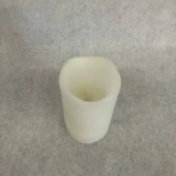 Something Blue Pillar Candle Size 5" LED Warm White CANDLES DECOR