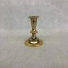 Something Blue Taper Candle Holder Size 4.5" Metal Gold CANDLES DECOR