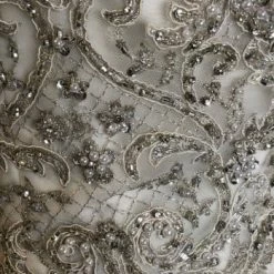 Something Blue WEDDING DRESSES Essense Of Australia D2379DM Ivory Size 14 AS IS HOLES THROUGHOUT LOOSE BEADS