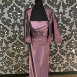 Something Blue FORMAL/MOTHER'S DRESSES Montage 28651P Formal Organza Plum Size 8P