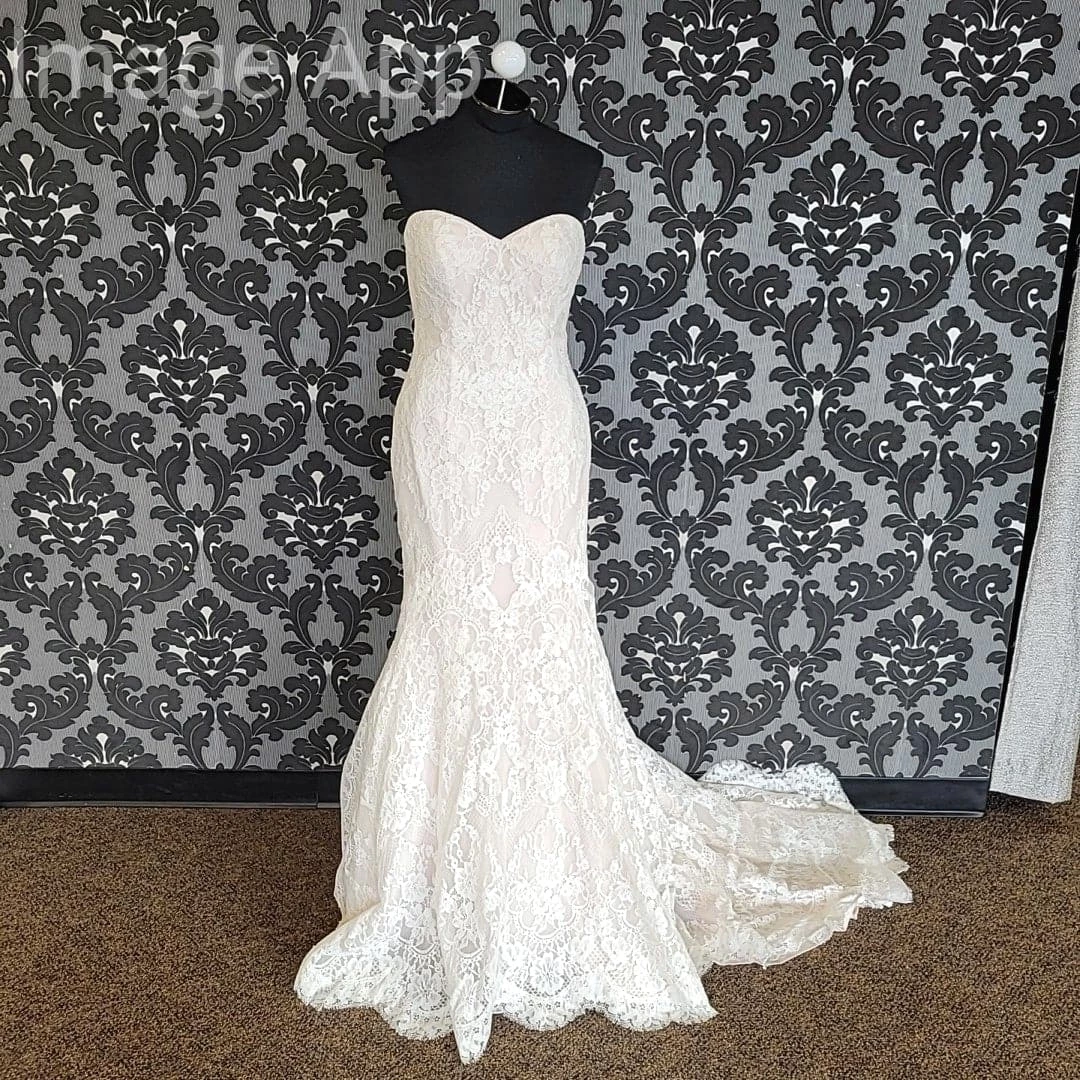 Something Blue Maggie Sottero MS8MZ494 Philomena Wedding Dress Lace Blush Size 10 WEDDING DRESSES 3 Something Blue Maggie Sottero MS8MZ494 Philomena Wedding Dress Lace Blush Size 10 WEDDING DRESSES