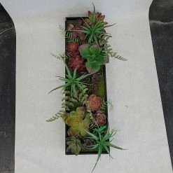 Something Blue DECOR Ashland Centerpiece Wood Various Greenery Size 6.5