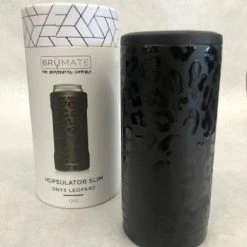 Something Blue Brumate Slim Metal Black Leopard THE PARLOUR