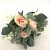 Something Blue DECOR Bouquet Floral/Greenery Blush/White/Green Size 13" FLORAL