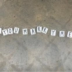 Something Blue Wedding DECOR Sign LED White/Black Size 83pc SIGNS