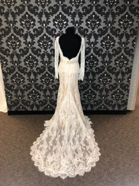 Something Blue Calla Blanche 16109 NADINE Women's Wedding Dress Lace Ivory/Nude WEDDING DRESSES 7 Something Blue Calla Blanche 16109 NADINE Women's Wedding Dress Lace Ivory/Nude WEDDING DRESSES