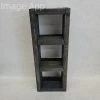 Something Blue Box Wood Black Size 3.5" X 5.5" X 15.25" WOOD DECOR