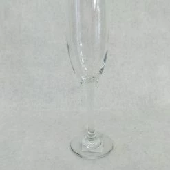 Something Blue DECOR Champagne Flute Size 8.5" Glass Clear Champagne Flute GLASSWARE