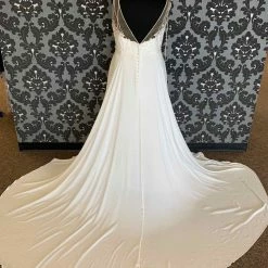 Something Blue Stella York Size 26 Ivory With Beading ALine