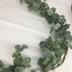 Something Blue Wedding Sullivan's Iced Eucalyptus Garland