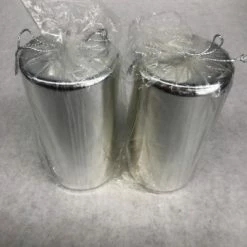 Something Blue DECOR Michaels Pillar Candle Wax Silver Size 6" CANDLES