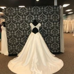 Something Blue WEDDING DRESSES Sincerity Bridal 11065 Women's Wedding Dress Bengaline/Lace