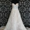 Something Blue CallaBlanche 121228 Wedding Dress Size 14 Lace/Tulle Ivory/Blush Strapless
