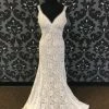 Something Blue Wedding Wilderly Bride Women's Wedding Dress Lace Ivory Size 12 Lace 2 Something Blue Wedding Wilderly Bride Women's Wedding Dress Lace Ivory Size 12 Lace