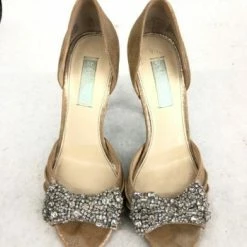 Something Blue NEW ARRIVALS Betsey Johnson Women Heels Champagne Size 8
