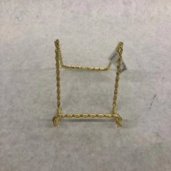 Something Blue Easel Metal Gold Size 3" SIGNS