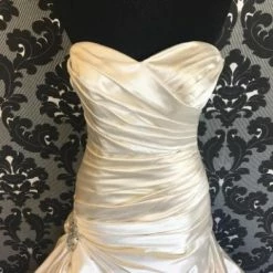 Something Blue Wedding Alabaster Size 10 WEDDING DRESSES