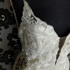 Something Blue WEDDING DRESSES Essense Wedding Dress D2770 Size 12 Lace/Beading Almond Sleeveless 11 Something Blue WEDDING DRESSES Essense Wedding Dress D2770 Size 12 Lace/Beading Almond Sleeveless