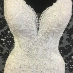 Something Blue Wedding Martina Liana Women's Wedding Dress Lace/ Poly Spandex Ivory WEDDING DRESSES