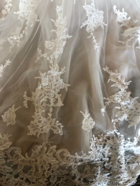 Something Blue Maggie Sottero 5MB657 Wedding Dress Lace Blush/Ivory WEDDING DRESSES 8 Something Blue Maggie Sottero 5MB657 Wedding Dress Lace Blush/Ivory WEDDING DRESSES