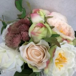 Something Blue Allstate Bouquet Floral Blush/ivory Size 11" FLORAL DECOR