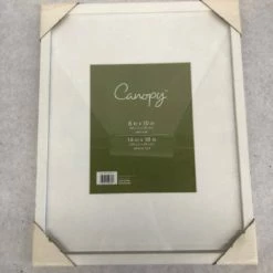 Something Blue Canopy Frame Glass White Size 14" X 18" SIGNS