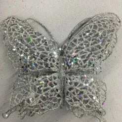 Something Blue Wedding Centerpiece Glitter Silver Size 4ct CENTERPIECES