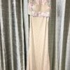 Something Blue Size 2 Nude Sherri Hill Beaded W/ Floral Accents PROM