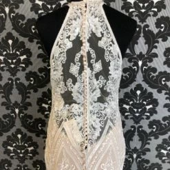 Something Blue Allure Bridal C525 Women Wedding Dress Embroidered Lace Size 12 WEDDING DRESSES