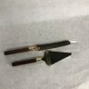 Something Blue Cake Serving Set Size 2pc Stainless Steel Gold/Brown CAKE ACCESSORIES DECOR