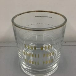 Something Blue Wedding THE PARLOUR Mudpie Whiskey Glass Single Double Pour