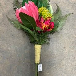 Something Blue Wedding Bouquet Floral Tropical Size 28" FLORAL