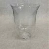 Something Blue Vase Glass Clear Size 8" Urn VASES DECOR