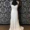 Something Blue WEDDING DRESSES Sincerity Bridal 3885 Wedding Dress Lace/Tulle Ivory Size 10